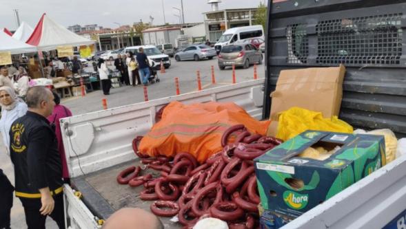 230 Kilo Sucuk ve 150 Kilo Peynir İmha Edilecek