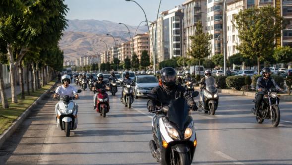Malatya'da Motosiklet Sayısı 5 Yılda Yüzde 124 Arttı