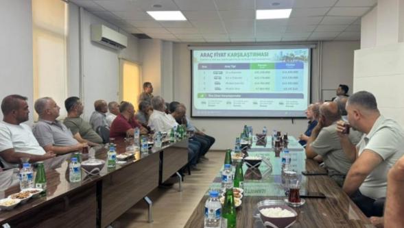 Minibüsçü Esnafıyla Ulaşım Düzenlemeleri Görüşüldü