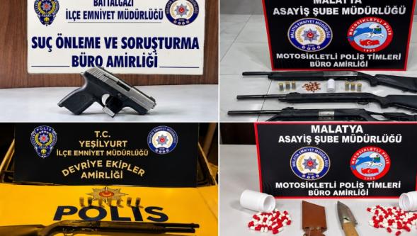 Uyuşturucu Ve Silah Ele Geçirildi