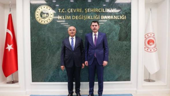 Başkan Sami Er, Bakan Kurum ile Malatya'nın Geleceğini Görüştü