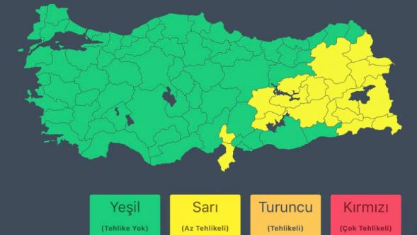 Meteorolojiden Malatya İçin Uyarı