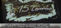 Kum sanatçısı Cengiz Göğebakan'ın '15 Temmuz' çalışması