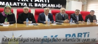 Battalgazi teşkilatımızda da her anlamda bir uyum var.