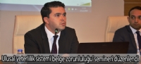 Ulusal yeterlilik sistemi belge zorunluluğu' semineri düzenlendi