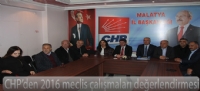 CHP'den 2016 meclis çalışmaları değerlendirmesi