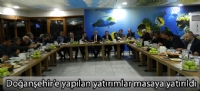 Doğanşehir'e yapılan yatırımlar masaya yatırıldı