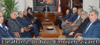 Esnaftan 2. Ordu ve Emniyete ziyaret