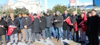 Gazeteciler terörü kınadı.