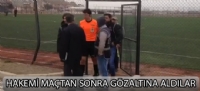 Hakeme maçta FETÖ'den gözaltı