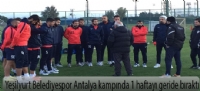 Yeşilyurt Belediyespor Antalya kampında 1 haftayı geride bıraktı