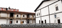 Çakır kerpiç evlerde incelemelerde bulundu
