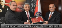 Malatya TSO'dan Emniyet Müdürü Urhal'a taziye ziyareti