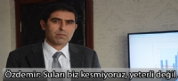 Suları biz kesmiyoruz, yeterli değil.