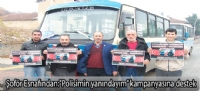"Polisimin yanındayım” kampanyasına destek