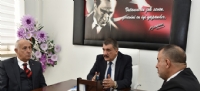 Sendika Başkanlarından Gürkan'a ziyaret