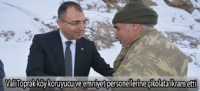 Vali Toprak köy koruyucu ve emniyet personellerine çikolata ikram etti