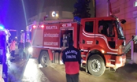Malatya'da öğrenci yurdunda korkutan yangın