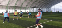 Yeşilyurt Belediyespor halı sahada çalıştı