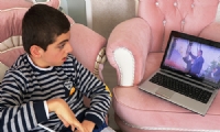 15 yaşındaki engelli Mustafa'nın Erdoğan sevgisi