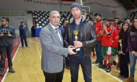 Basketbolda ödül töreni yapıldı