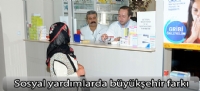Sosyal yardımlarda büyükşehir farkı