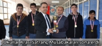 Okullar Arası Satranç Müsabakaları sona erdi