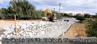 Büyükşehir 2016'da 23 köprü, 15 menfez yaptı