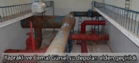 Yapraklı ve Cemal Gürsel su depoları elden geçirildi