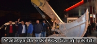 Yıkım sırasında şoförlerle zabıtalar arasında gergin anlar yaşandı