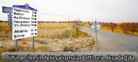 Pütürge ilçesindeki çalışmalar bitti sıra Akçadağ'da