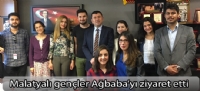 Malatyalı gençler Ağbaba'yı ziyaret etti
