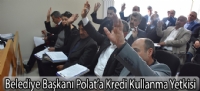 Belediye Başkanı Polat'a Kredi Kullanma Yetkisi