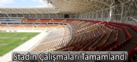 Stadın Çalışmaları Tamamlandı