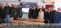Liseli öğrenciler Avrupa Stajına hazırlanıyor