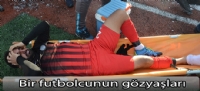Bir futbolcunun gözyaşları