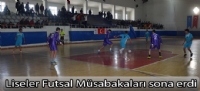 Liseler Futsal Müsabakaları sona erdi