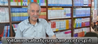 Yılların sahafçısından acı tespit