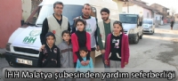 İHH Malatya şubesinden yardım seferberliği