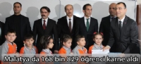 Malatya da 168 bin 829 öğrenci karne aldı