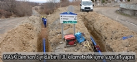 MASKİ'den son 3 yılda bin 100 kilometrelik içme suyu alt yapısı