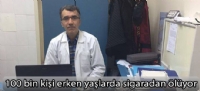 Türkiye'de her yıl 100 bin kişi erken yaşlarda sigaradan ölüyor