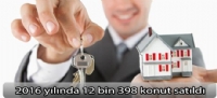 Malatya'da 2016 yılında 12 bin 398 konut satıldı