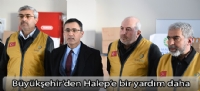 Büyükşehir'den Halep'e bir yardım daha