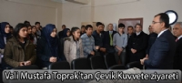 Vali Mustafa Toprak'tan Çevik Kuvvet Şube Müdürlüğüne ziyareti