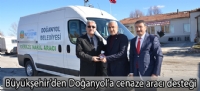 Büyükşehir'den Doğanyol'a cenaze aracı desteği