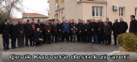 Çevik Kuvvet'e destek ziyareti