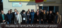 Akçadağ'da 'Tarımsal Nüfus Gençleşiyor' projesi