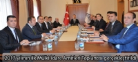 2017 yılının ilk Mülki İdare Amirleri Toplantısı gerçekleştirildi