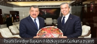 Polatlı Belediye Başkanı Yıldızkaya'dan Gürkan'a ziyaret